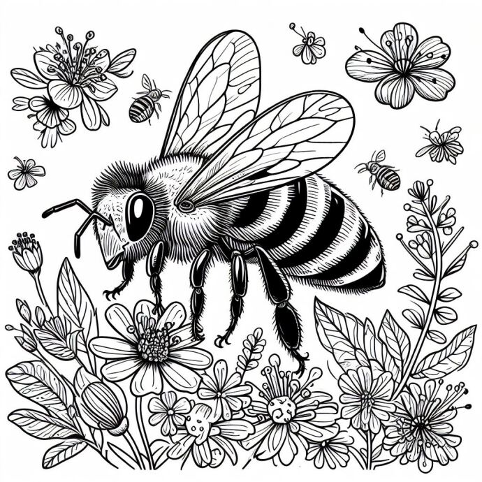 تتوی زنبور عسل 1