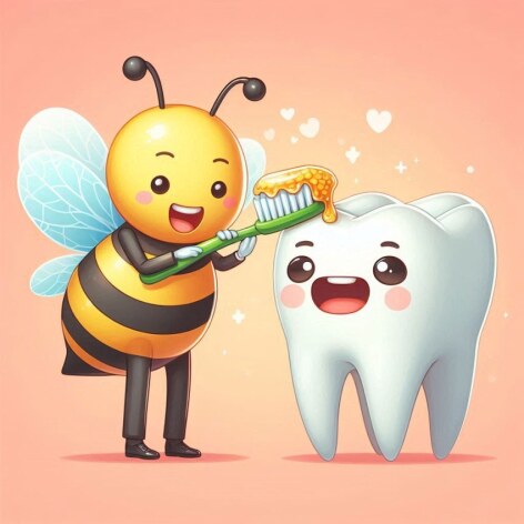عسل برای دندان درد